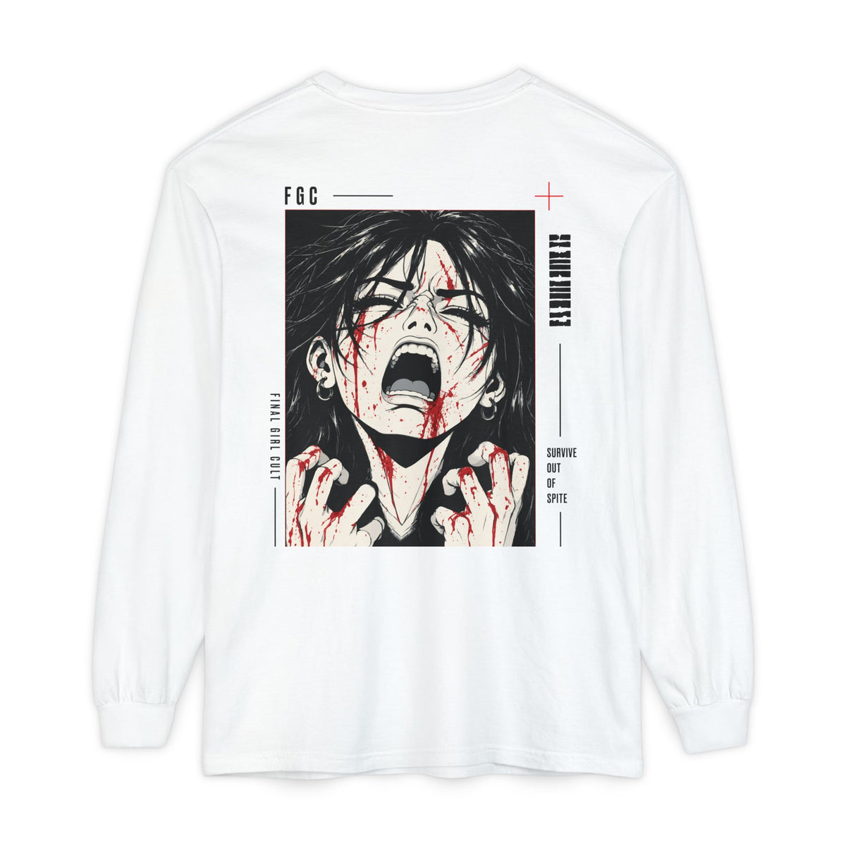 Survive Out Of Spite | Final Girl Long Sleeve T-Shirt
