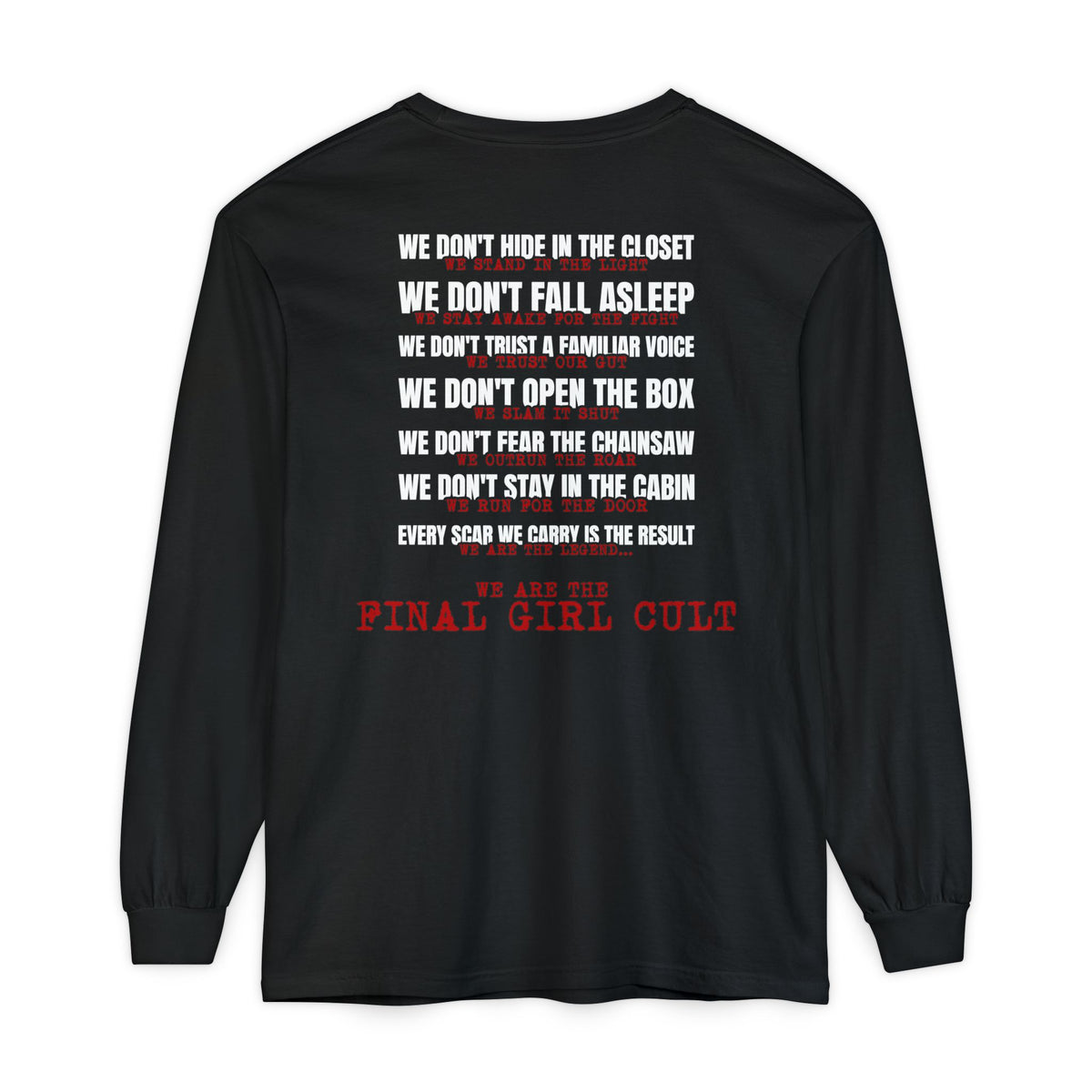 Creed | Final Girl Cult Long Sleeve
