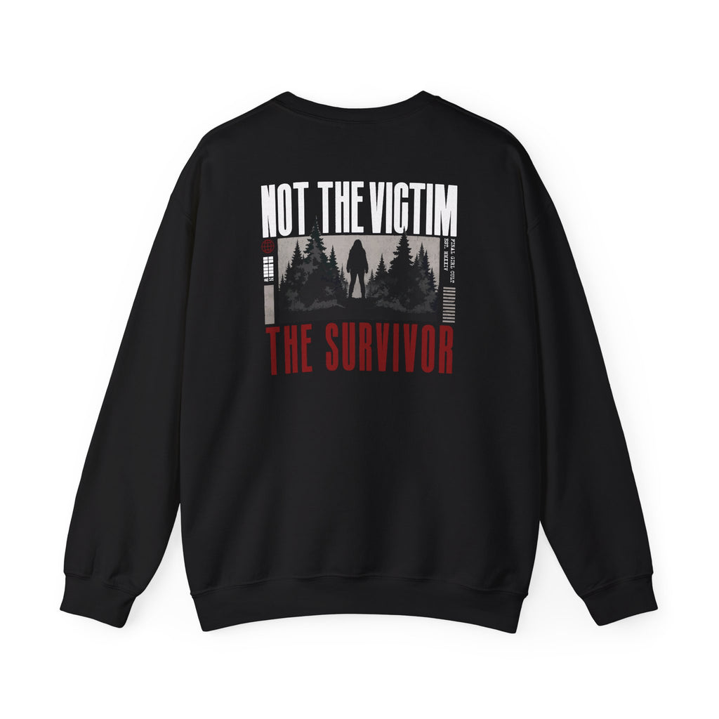 Not The Victim. The Survivor | Final Girl Cult Crewneck