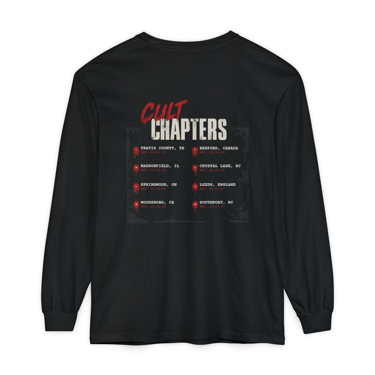 Support Your Local Final Girl Long Sleeve T-Shirt