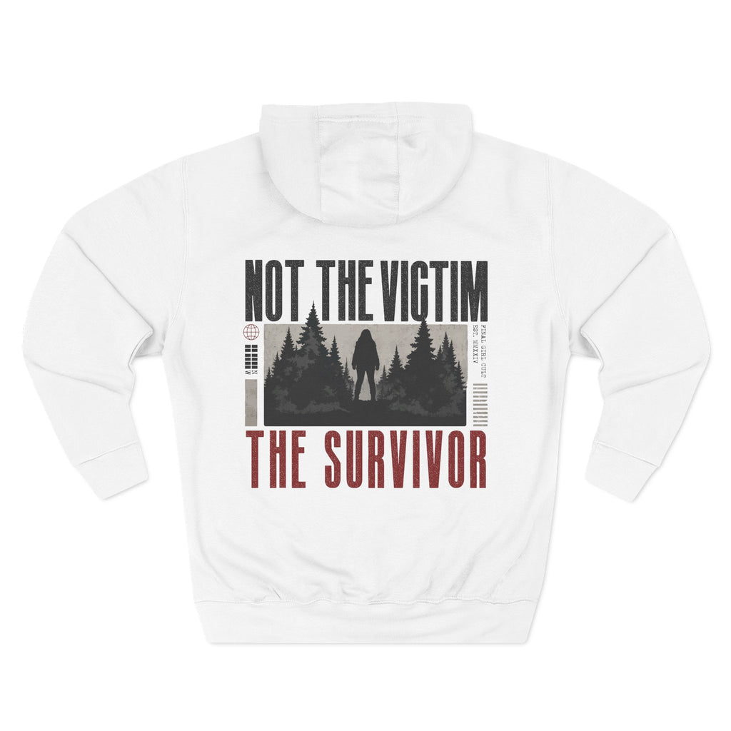 Not The Victim. The Survivor | Final Girl Cult Hoodie
