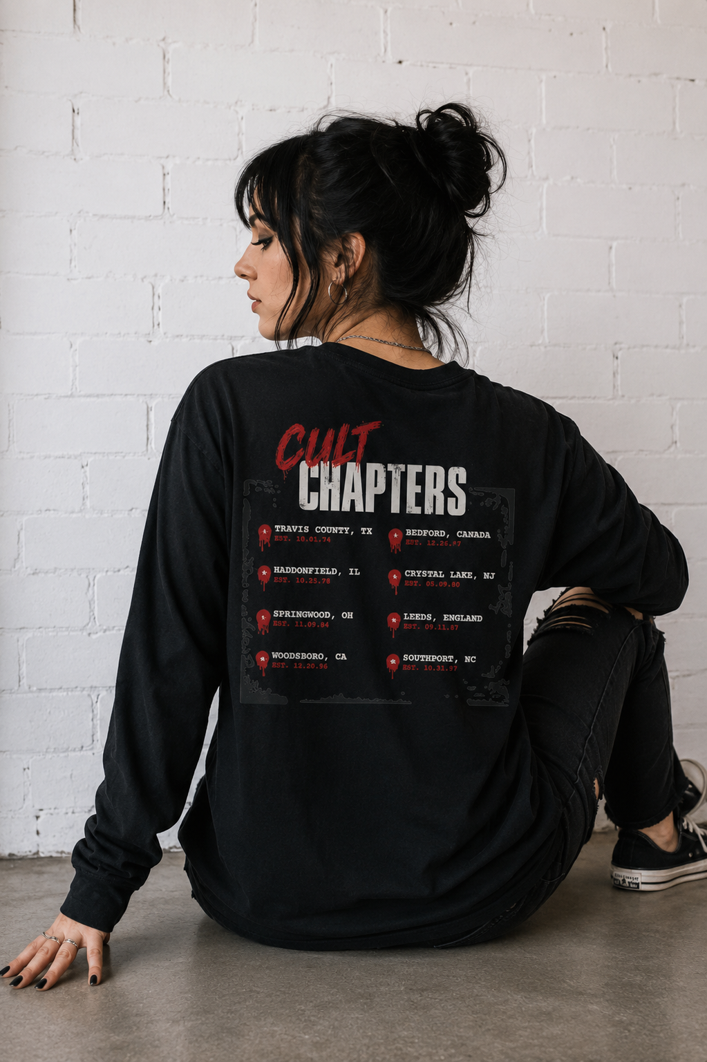Support Your Local Final Girl Long Sleeve T-Shirt
