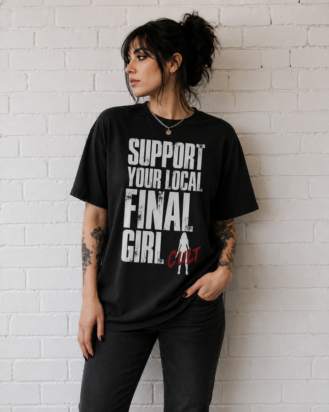 Support Your Local Final Girl T-shirt