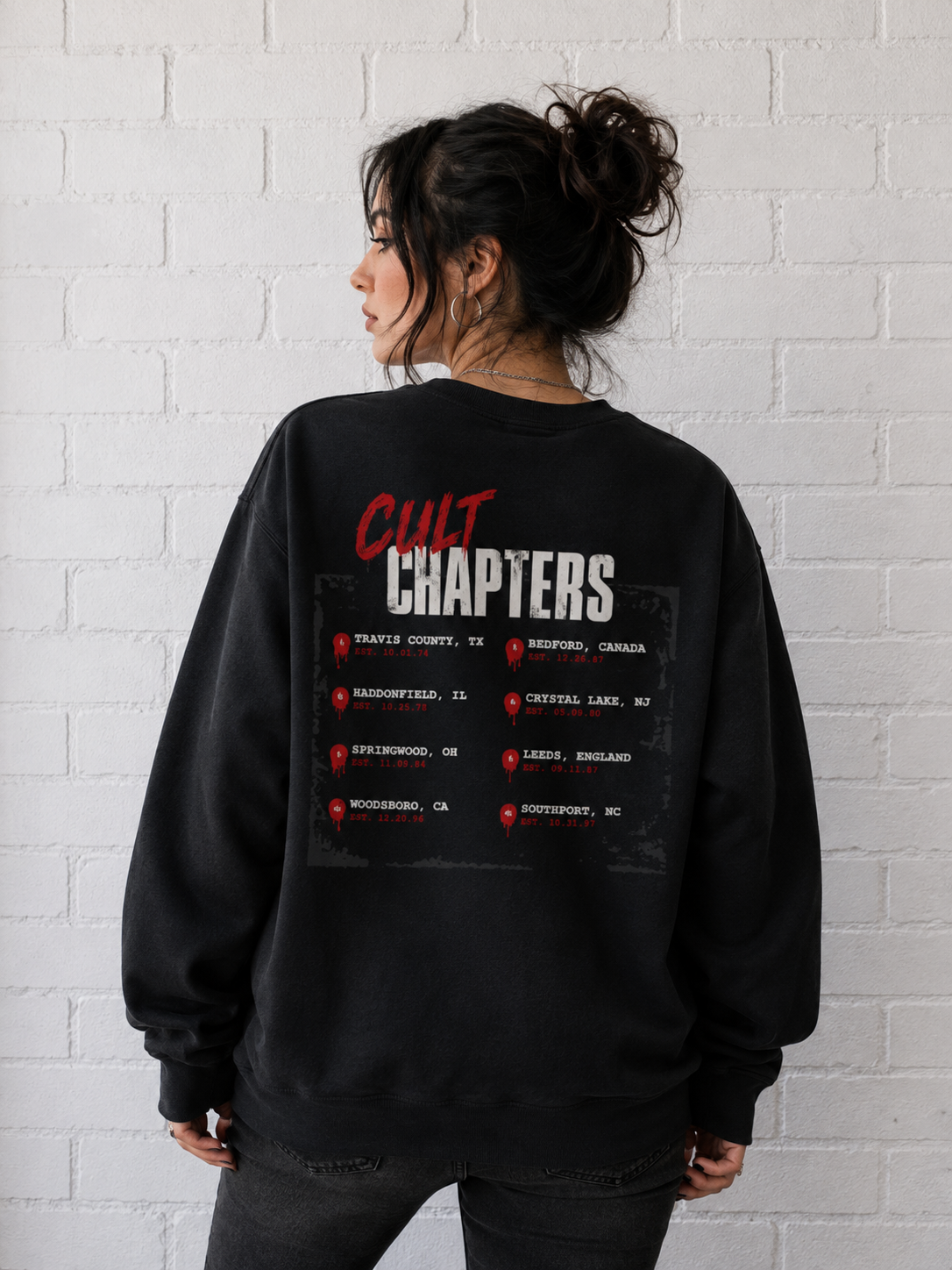 Support Your Local Final Girl Crewneck