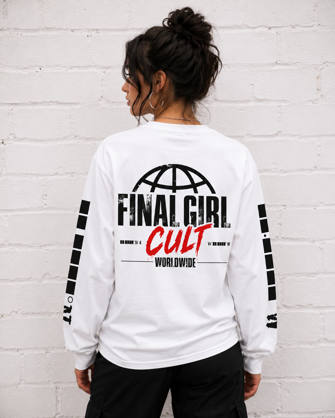Worldwide | Final Girl Cult Long Sleeve T-Shirt