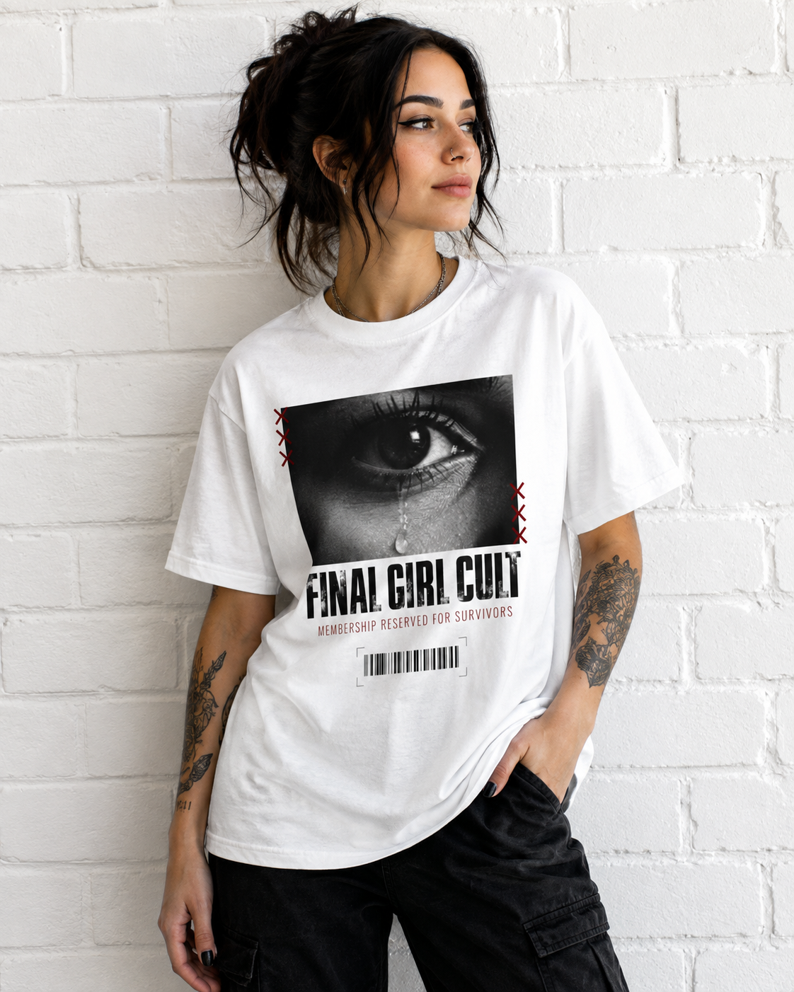 Eye Of The Survivor | Final Girl T-Shirt