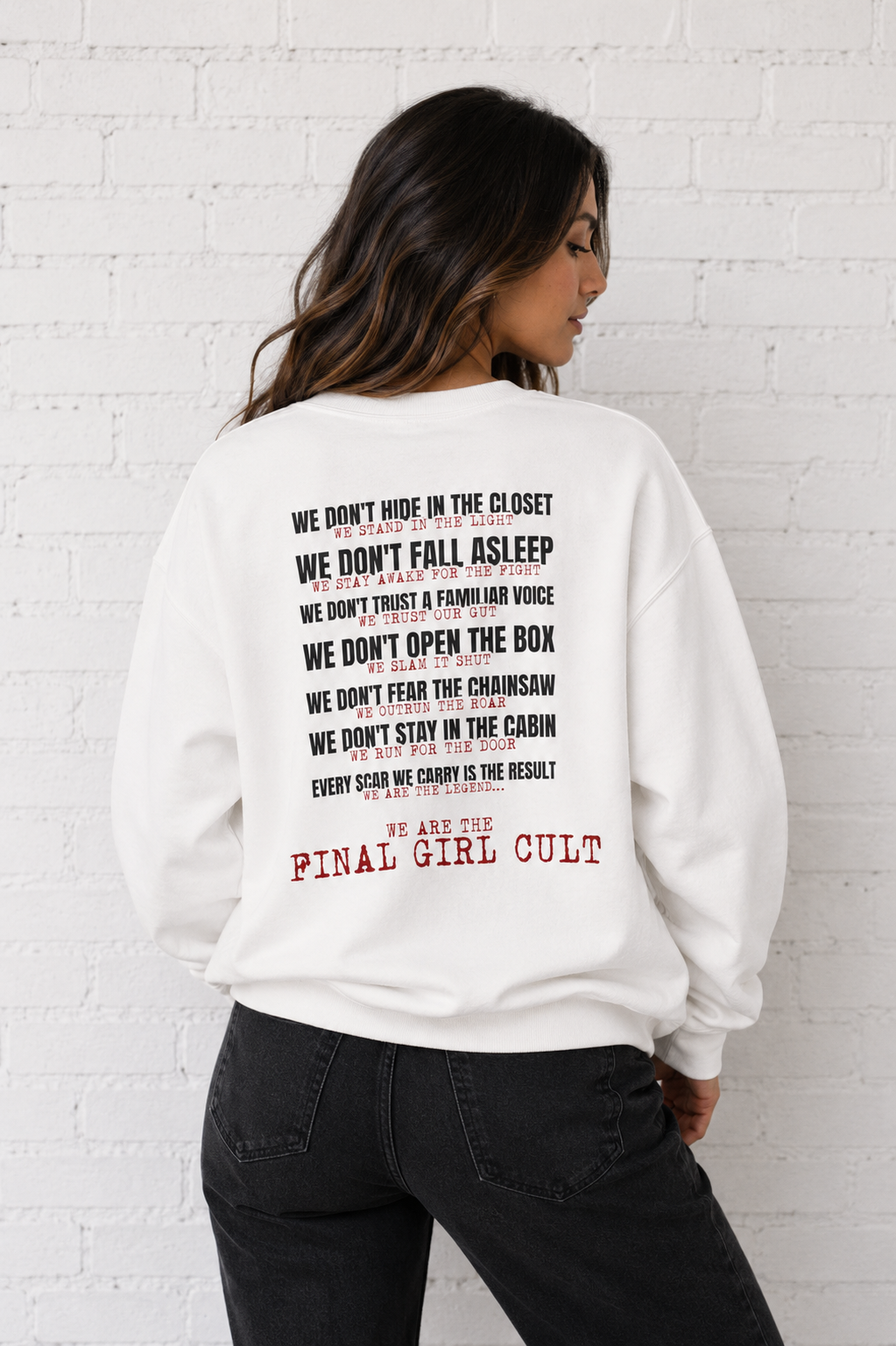 Creed | Final Girl Cult Crewneck