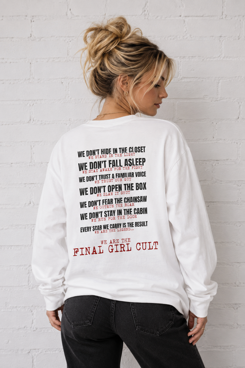 Creed | Final Girl Cult Long Sleeve