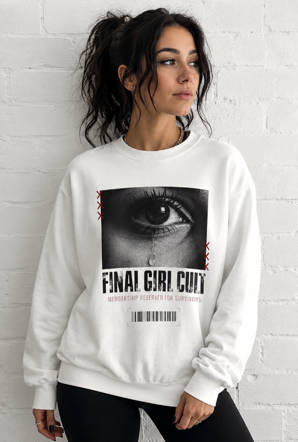 Eye Of The Survivor | Final Girl Crewneck