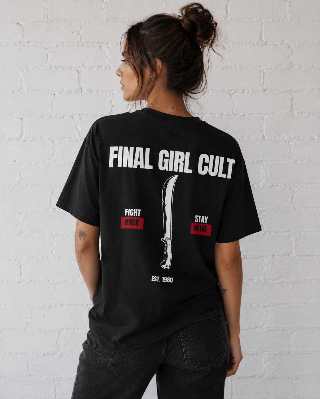 Fight Back | Stay Alive (1980) T-Shirt