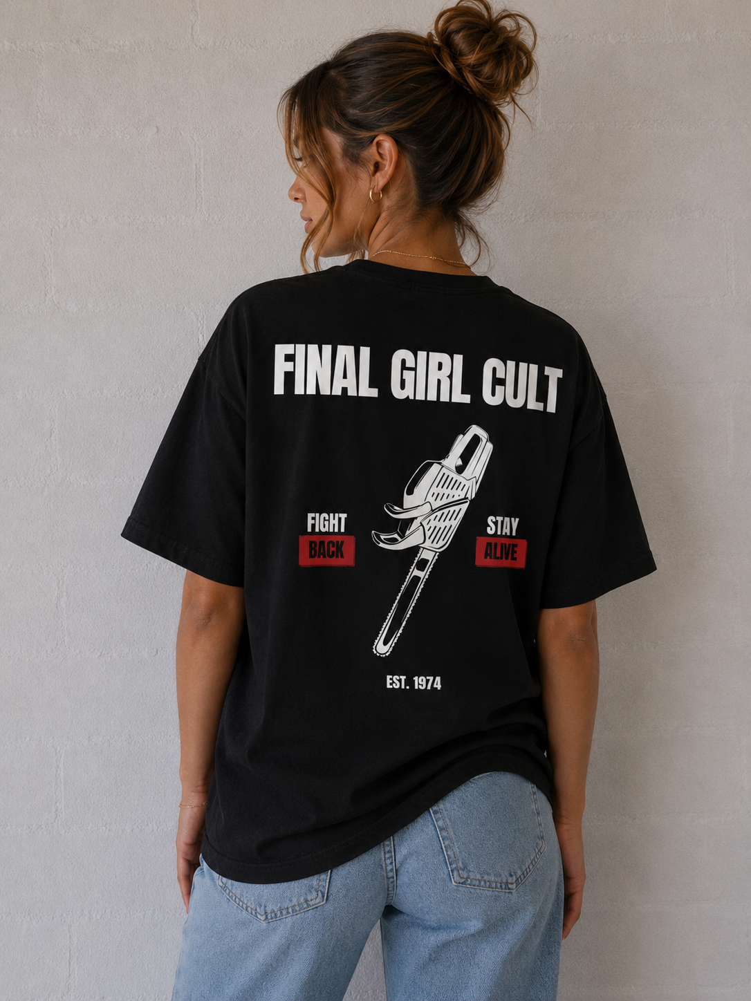 Fight Back | Stay Alive (1974) T-Shirt