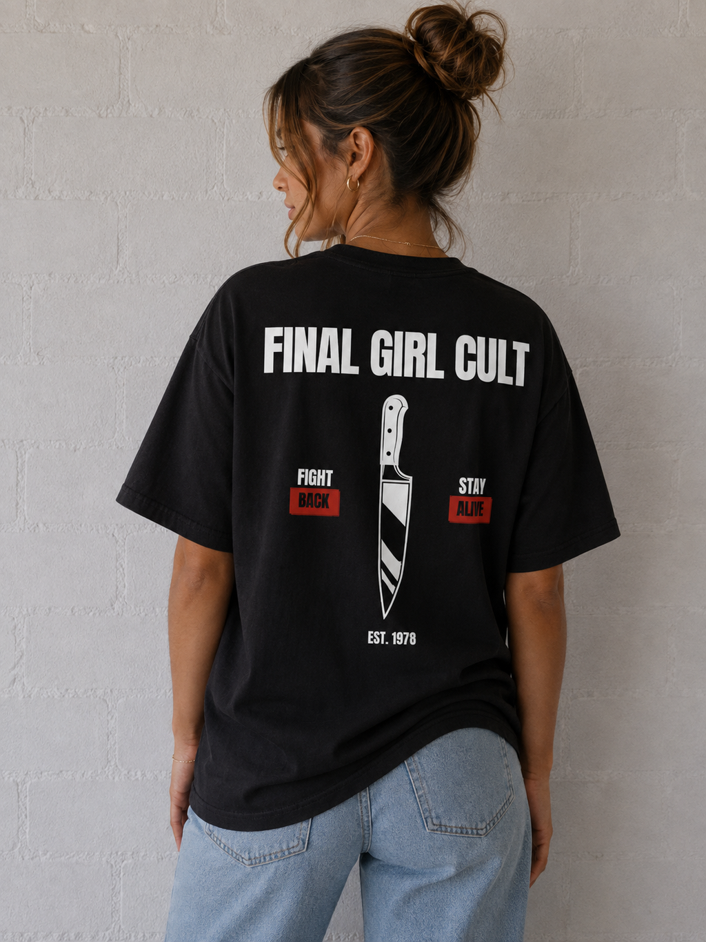 Fight Back | Stay Alive (1978) T-Shirt
