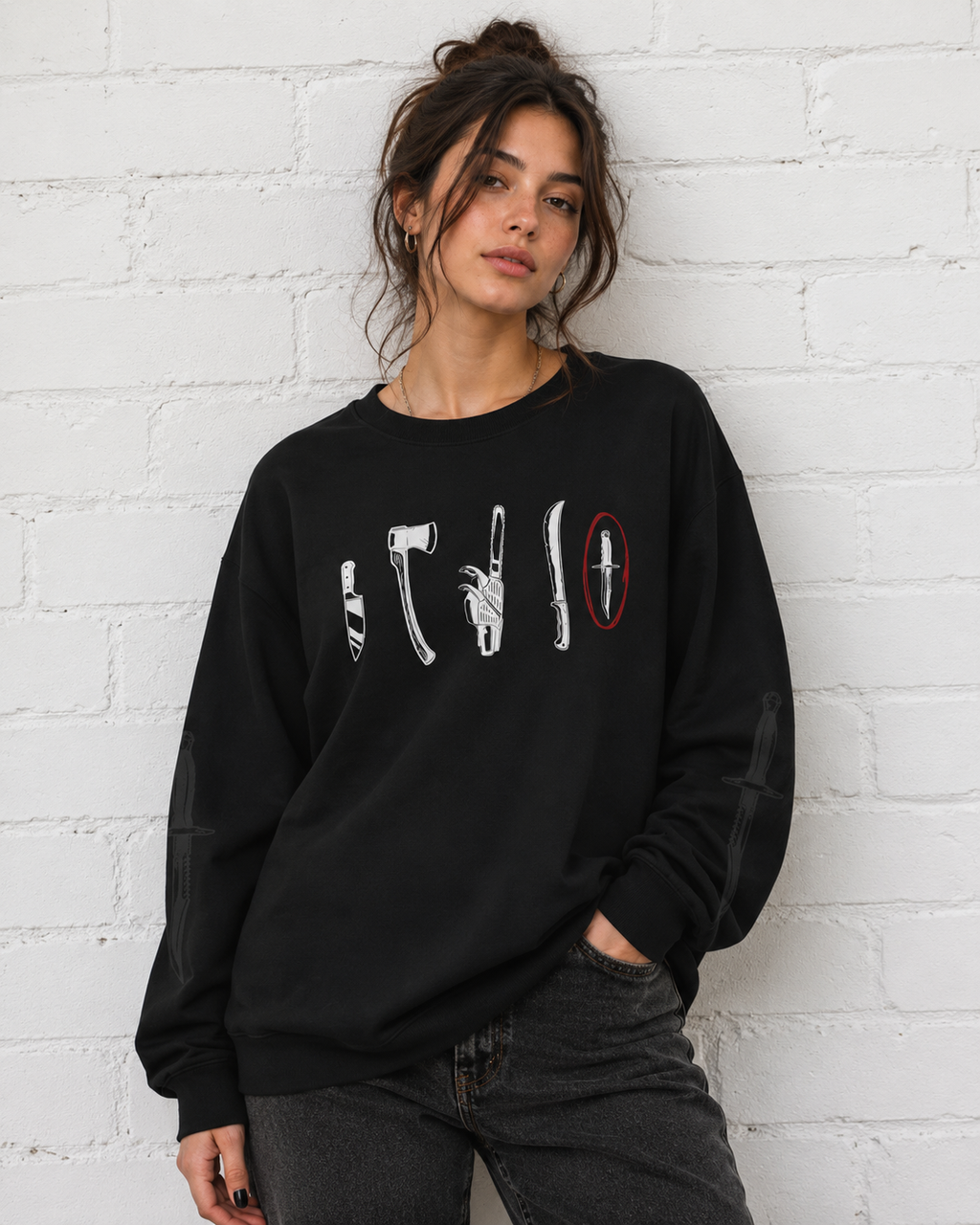 Fight Back | Stay Alive (1996) Crewneck