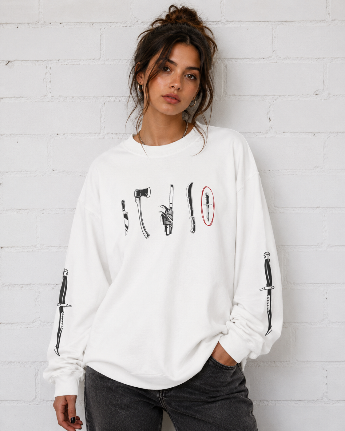 Fight Back | Stay Alive (1996) Crewneck