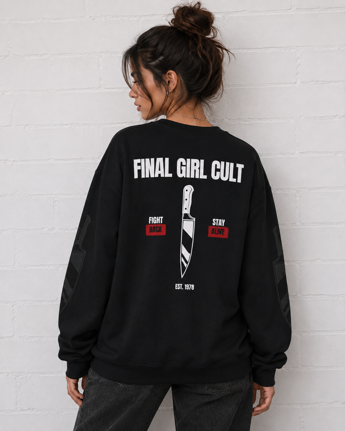 Fight Back | Stay Alive (1978) Crewneck