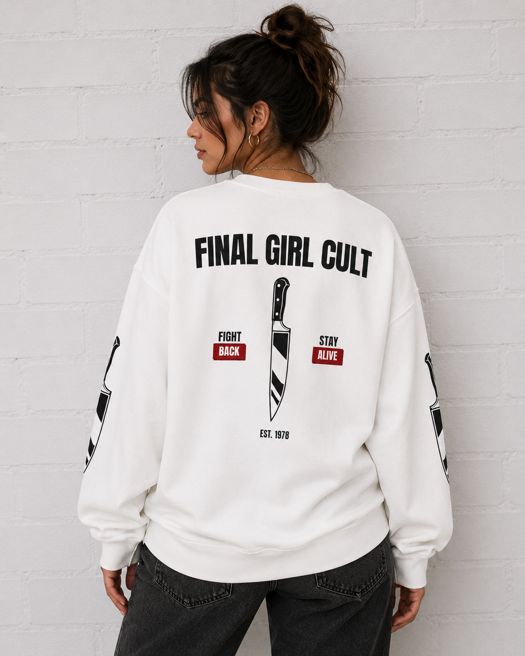 Fight Back | Stay Alive (1978) Crewneck