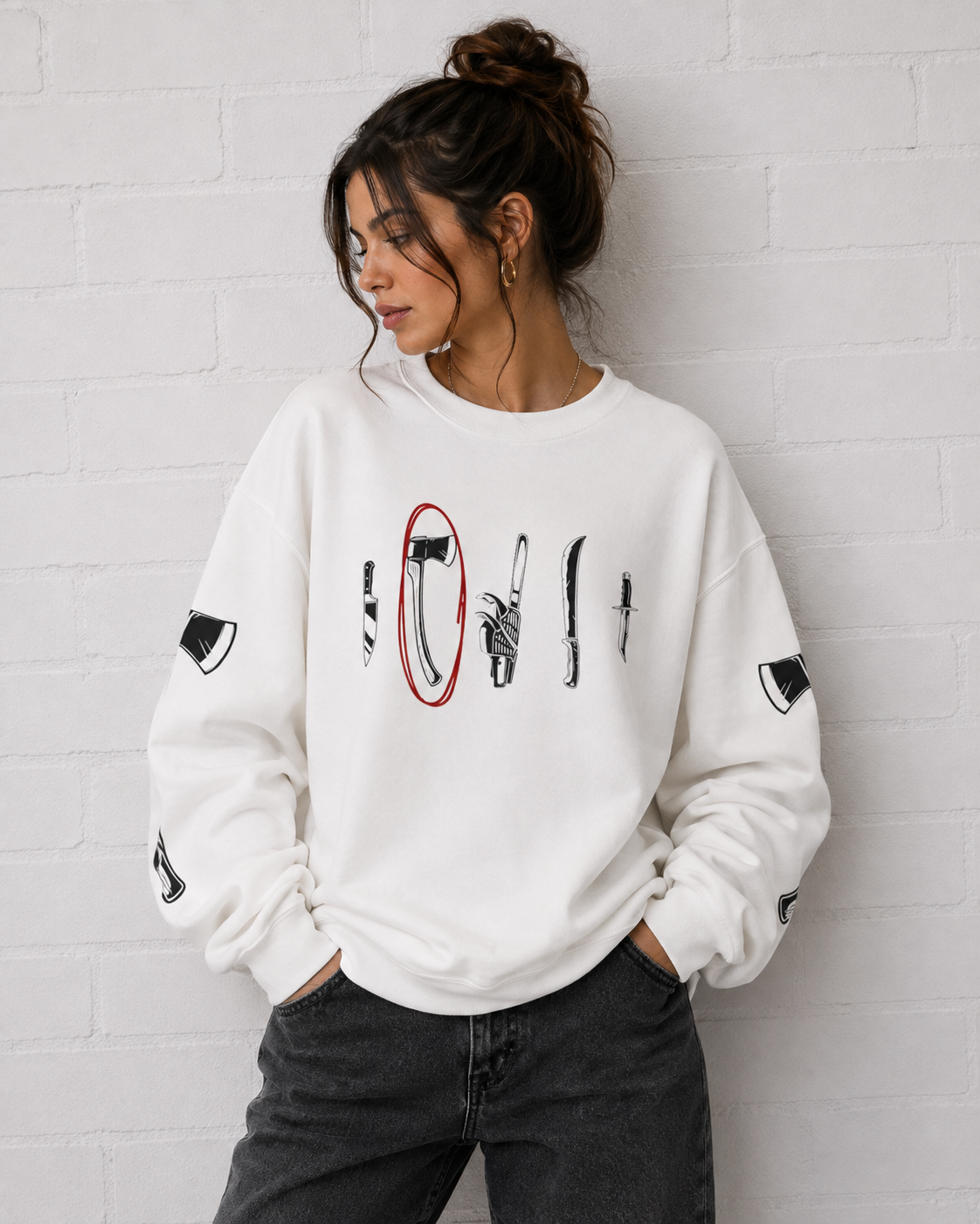 Fight Back | Stay Alive (1980) Crewneck
