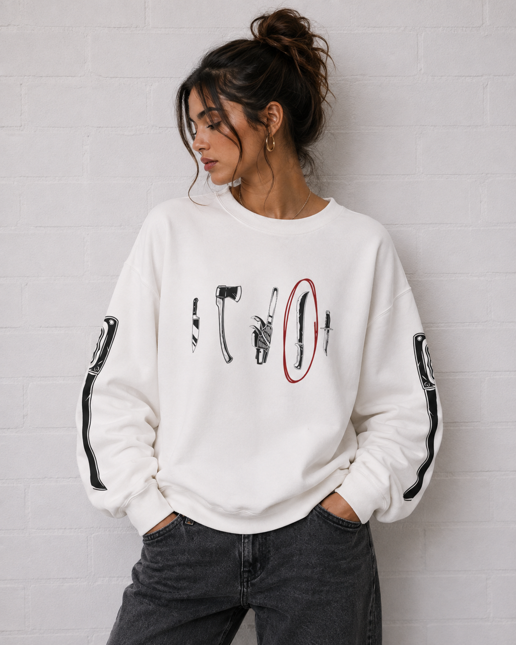 Fight Back | Stay Alive (1980) Crewneck