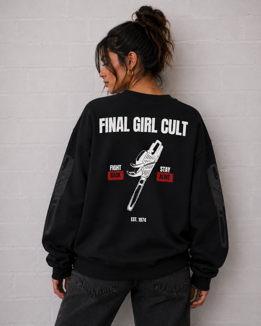 Fight Back | Stay Alive (1974) Crewneck