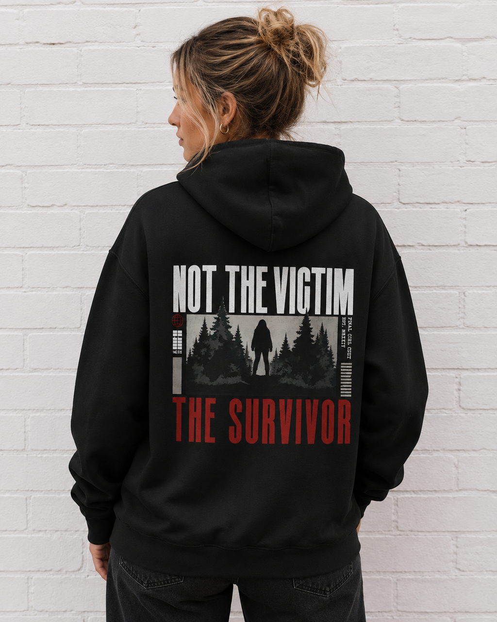 Not The Victim. The Survivor | Final Girl Cult Hoodie