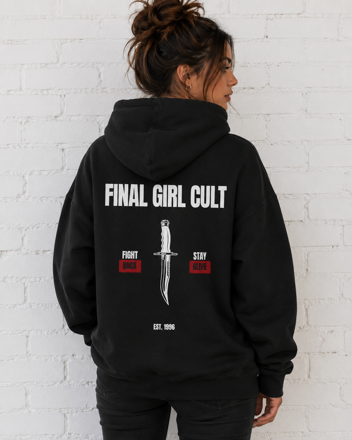 Fight Back | Stay Alive (1996) Hoodie