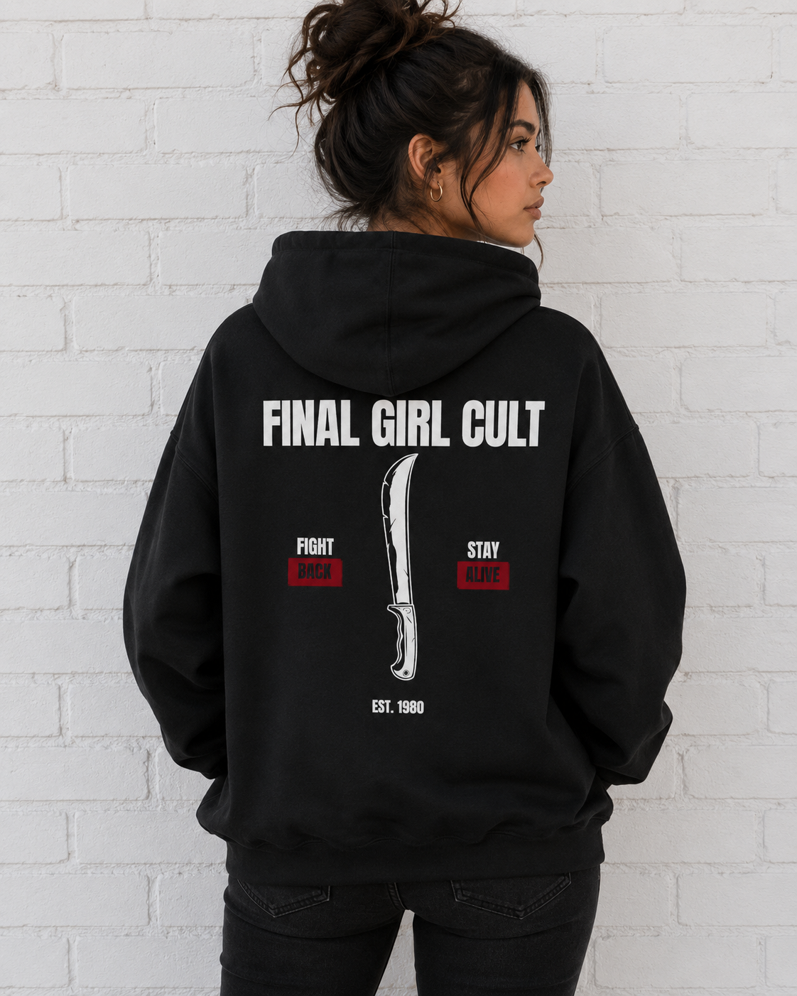 Fight Back | Stay Alive (1980) Hoodie