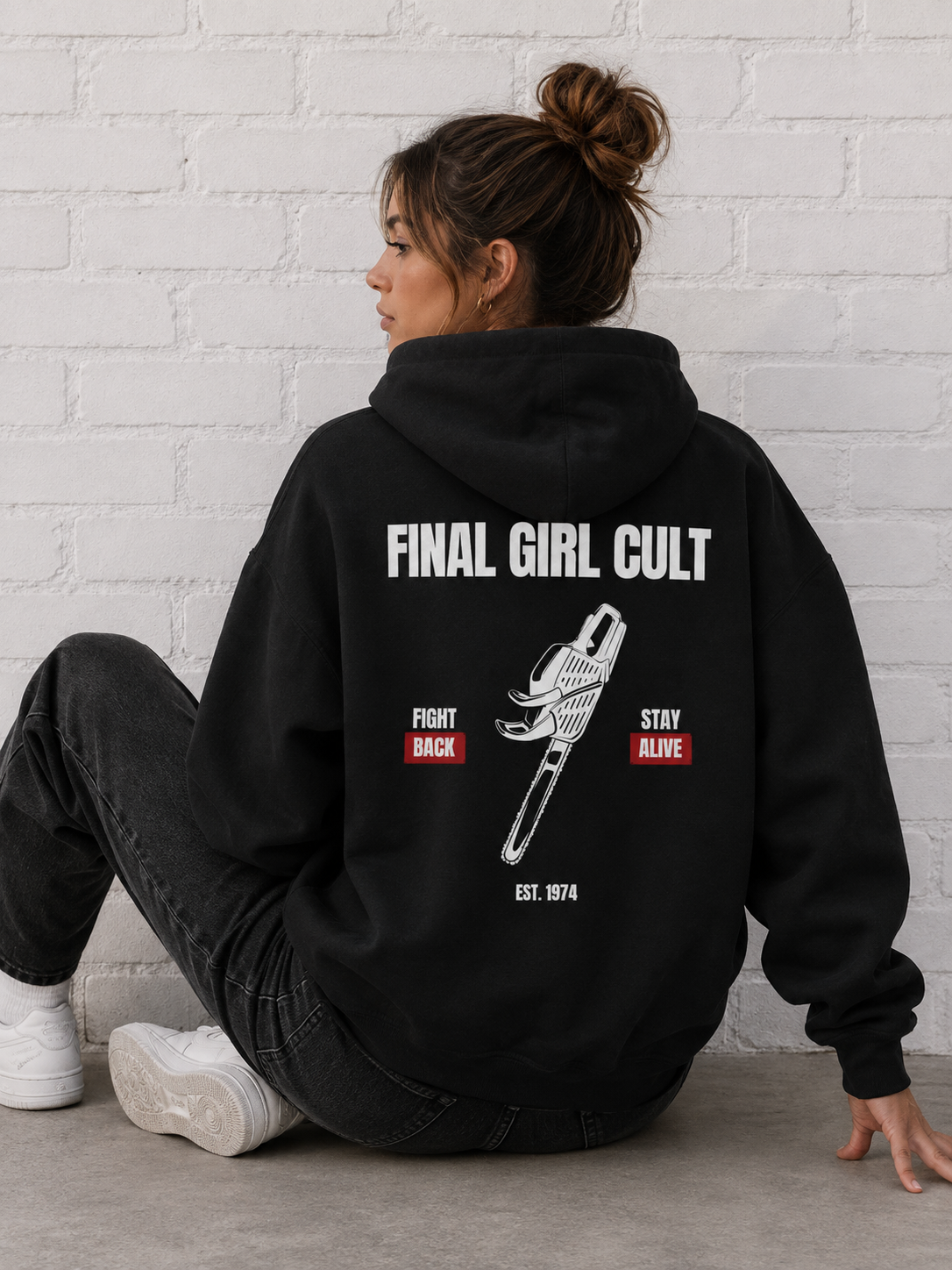 Fight Back | Stay Alive (1974) Hoodie