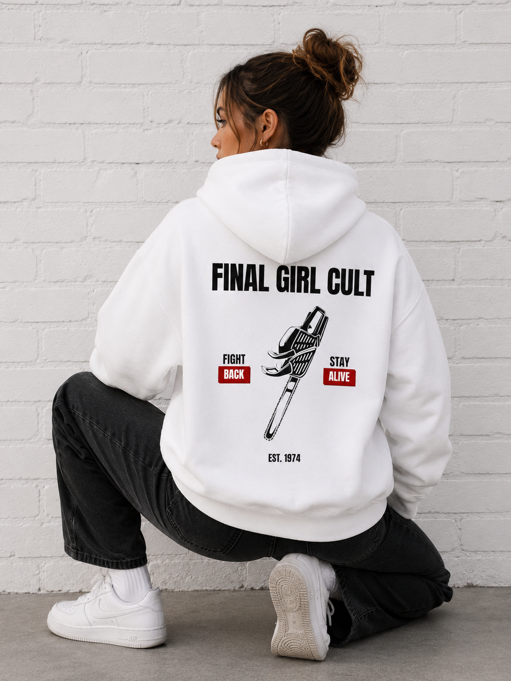 Fight Back | Stay Alive (1974) Hoodie