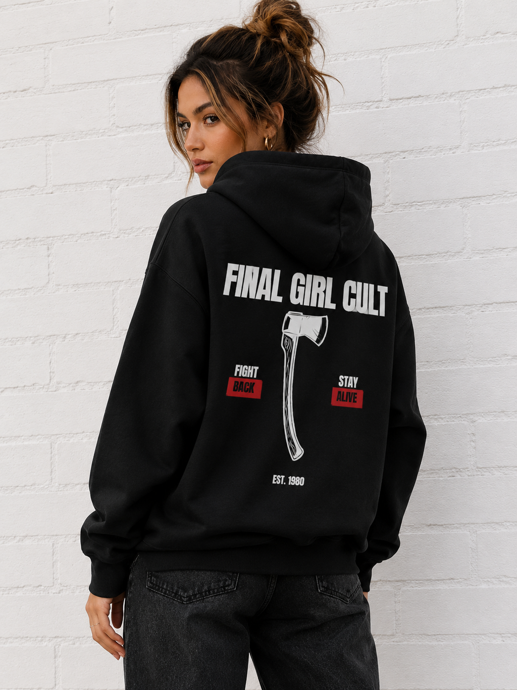 Fight Back | Stay Alive (1980) Hoodie