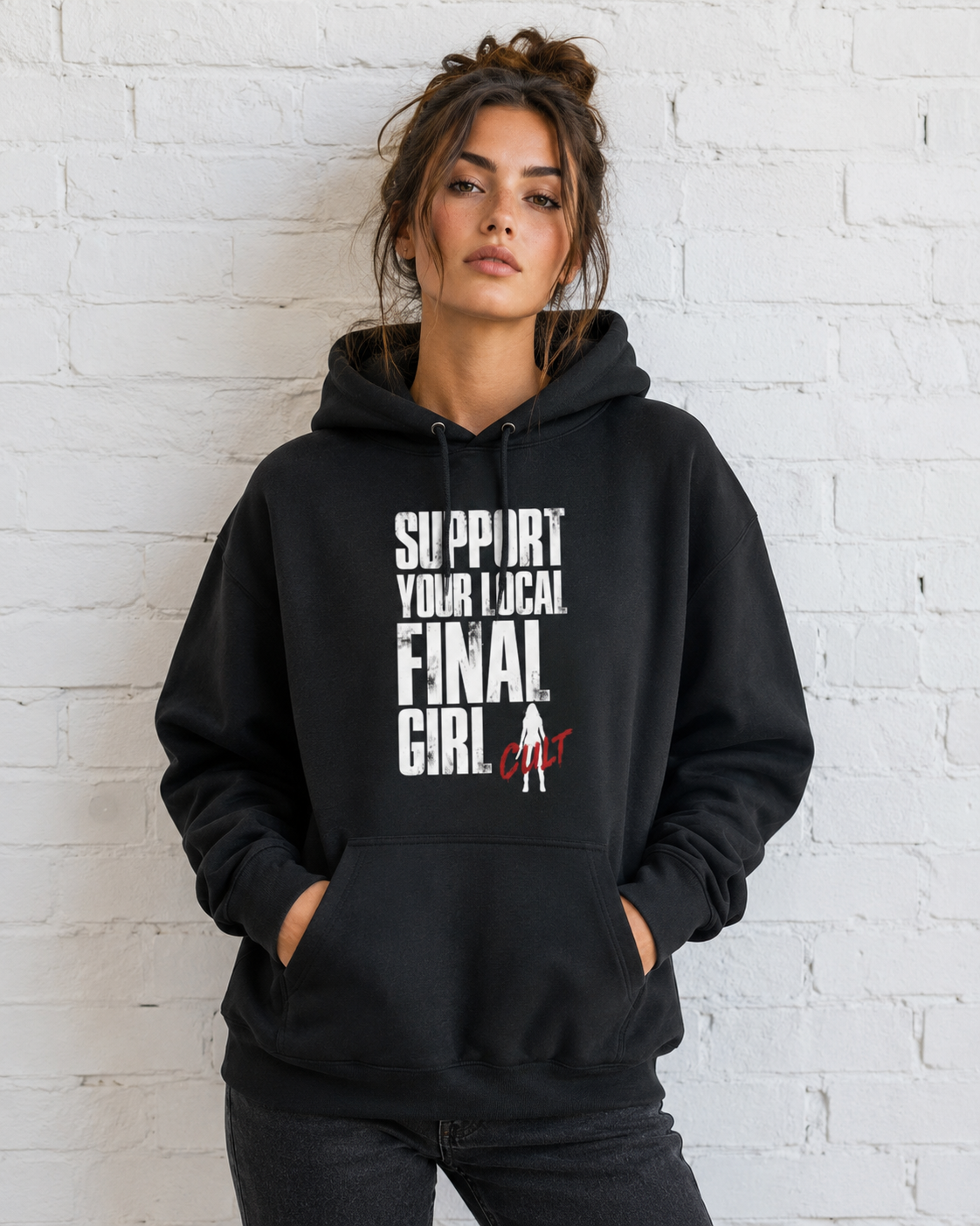 Support Your Local Final Girl Hoodie