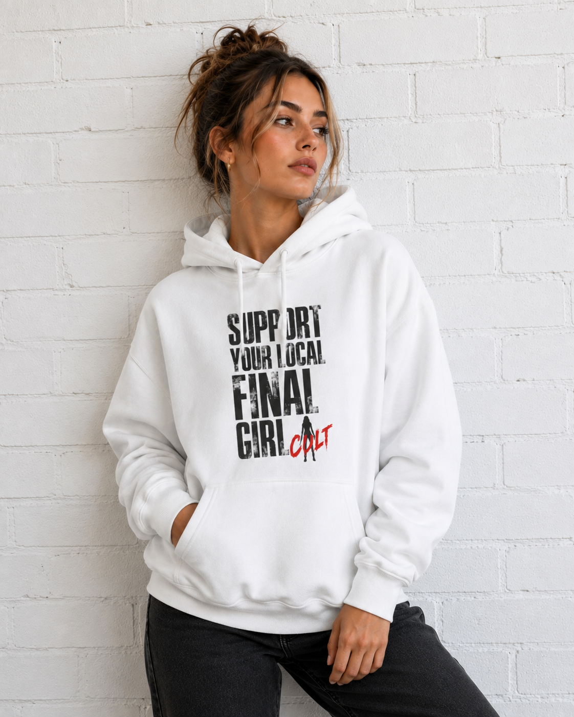 Support Your Local Final Girl Hoodie