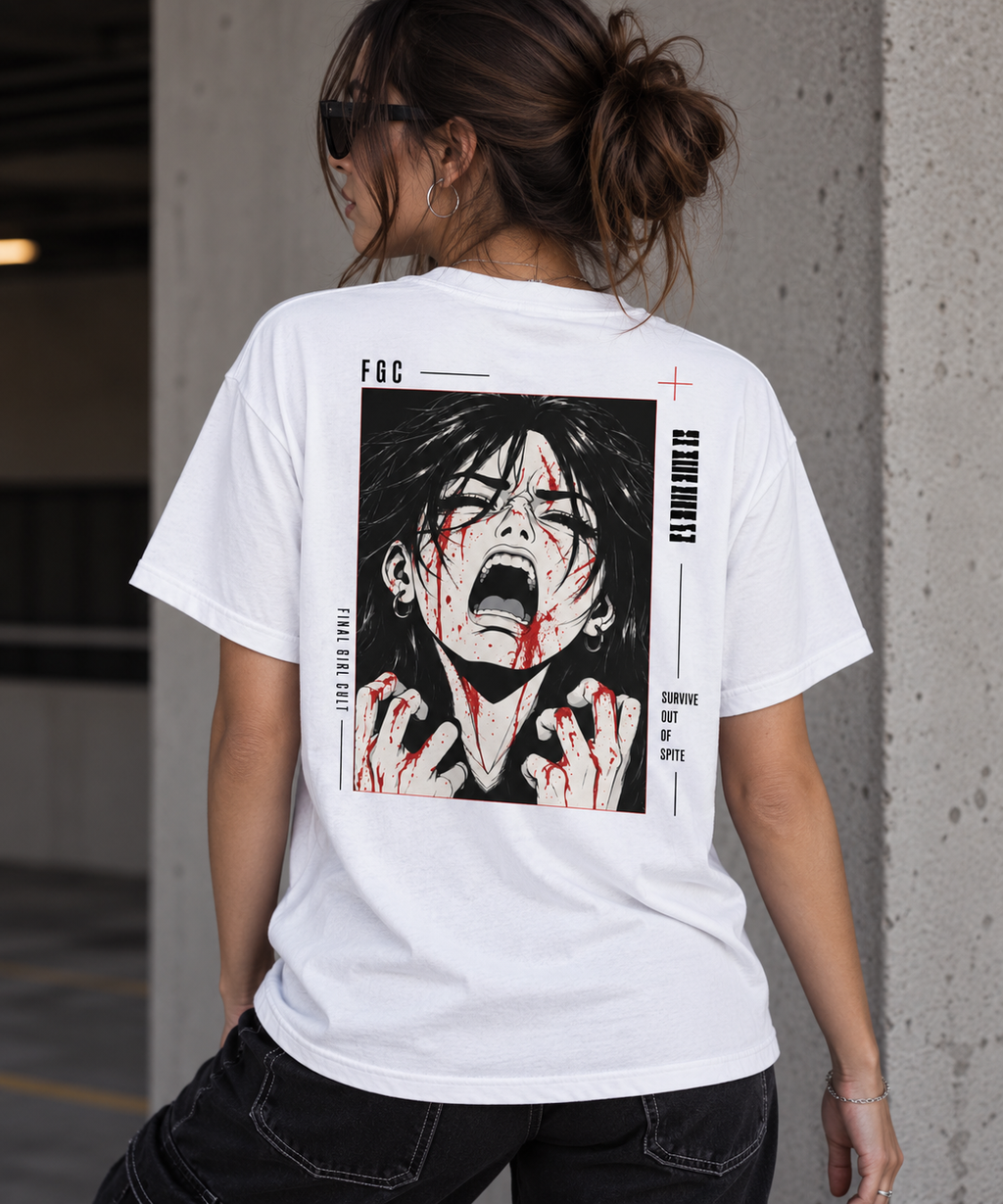 Survive Out Of Spite | Final Girl T-Shirt