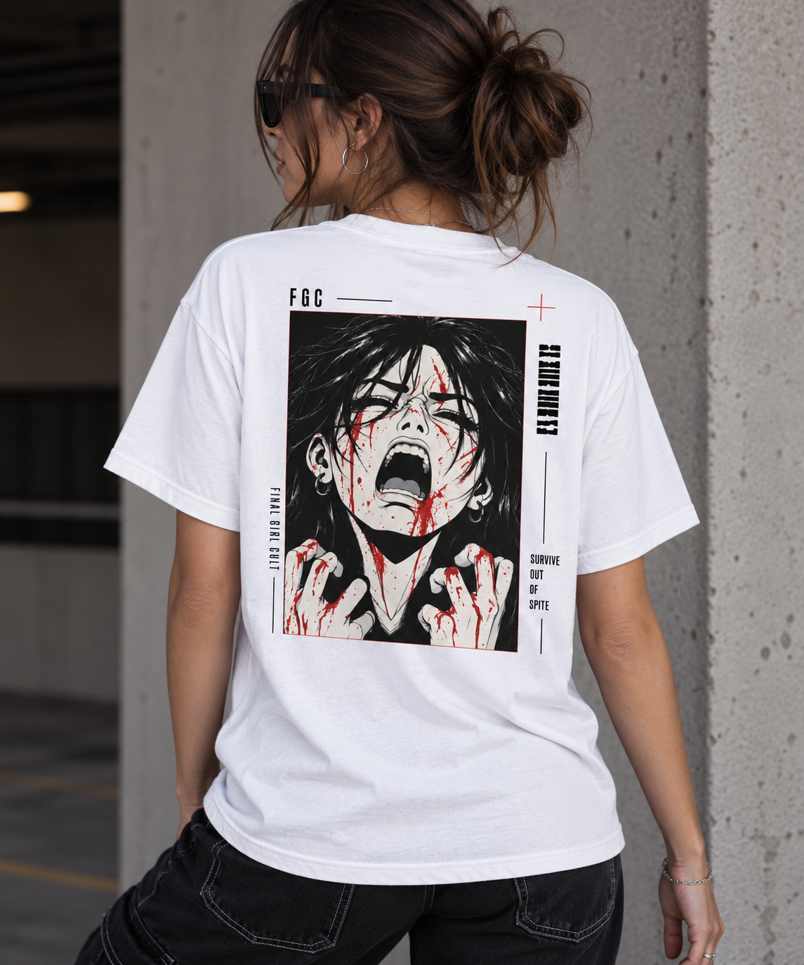 Survive Out Of Spite | Final Girl T-Shirt