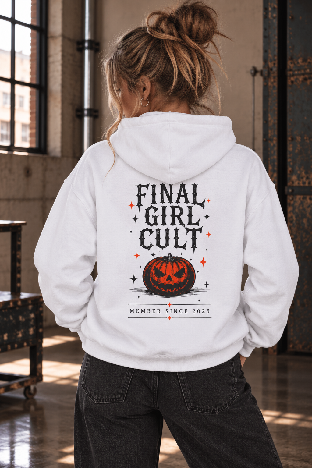 Happy Halloween I Support a Final Girl Hoodie