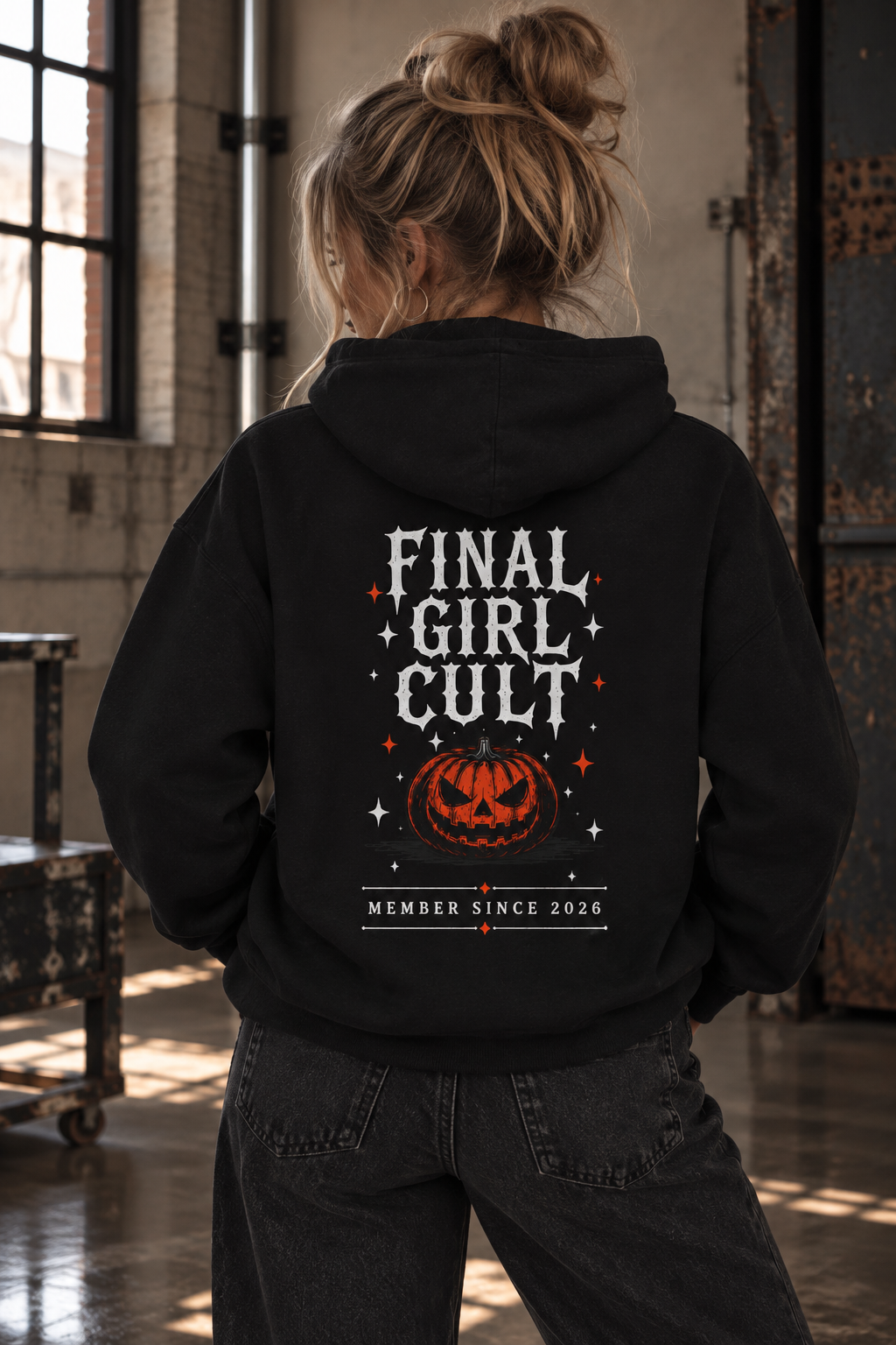 Happy Halloween I Support a Final Girl Hoodie