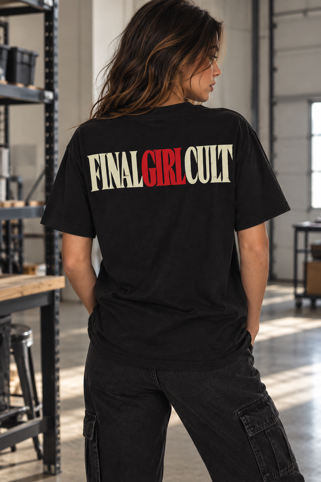I'll Be Right Back | Final Girl T-Shirt