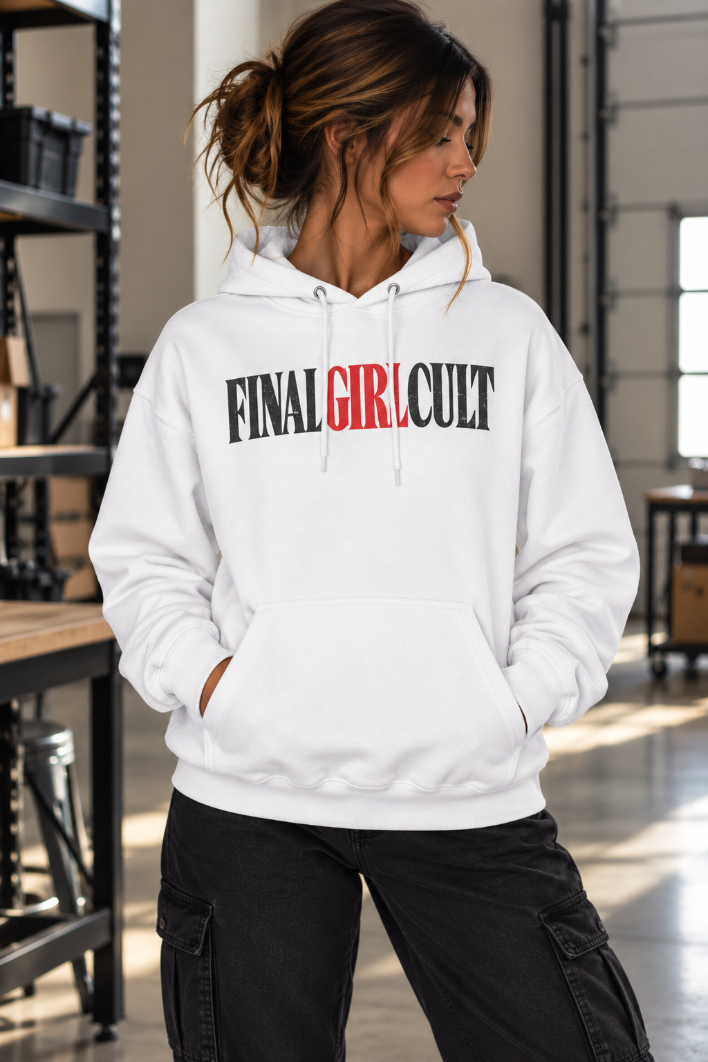 I'll Be Right Back I Final Girl Hoodie