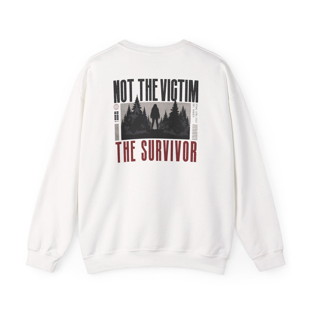Not The Victim. The Survivor | Final Girl Cult Crewneck
