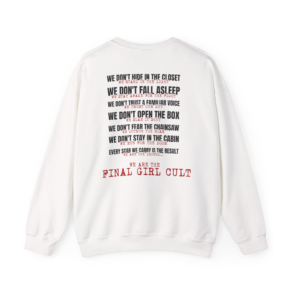 Creed | Final Girl Cult Crewneck