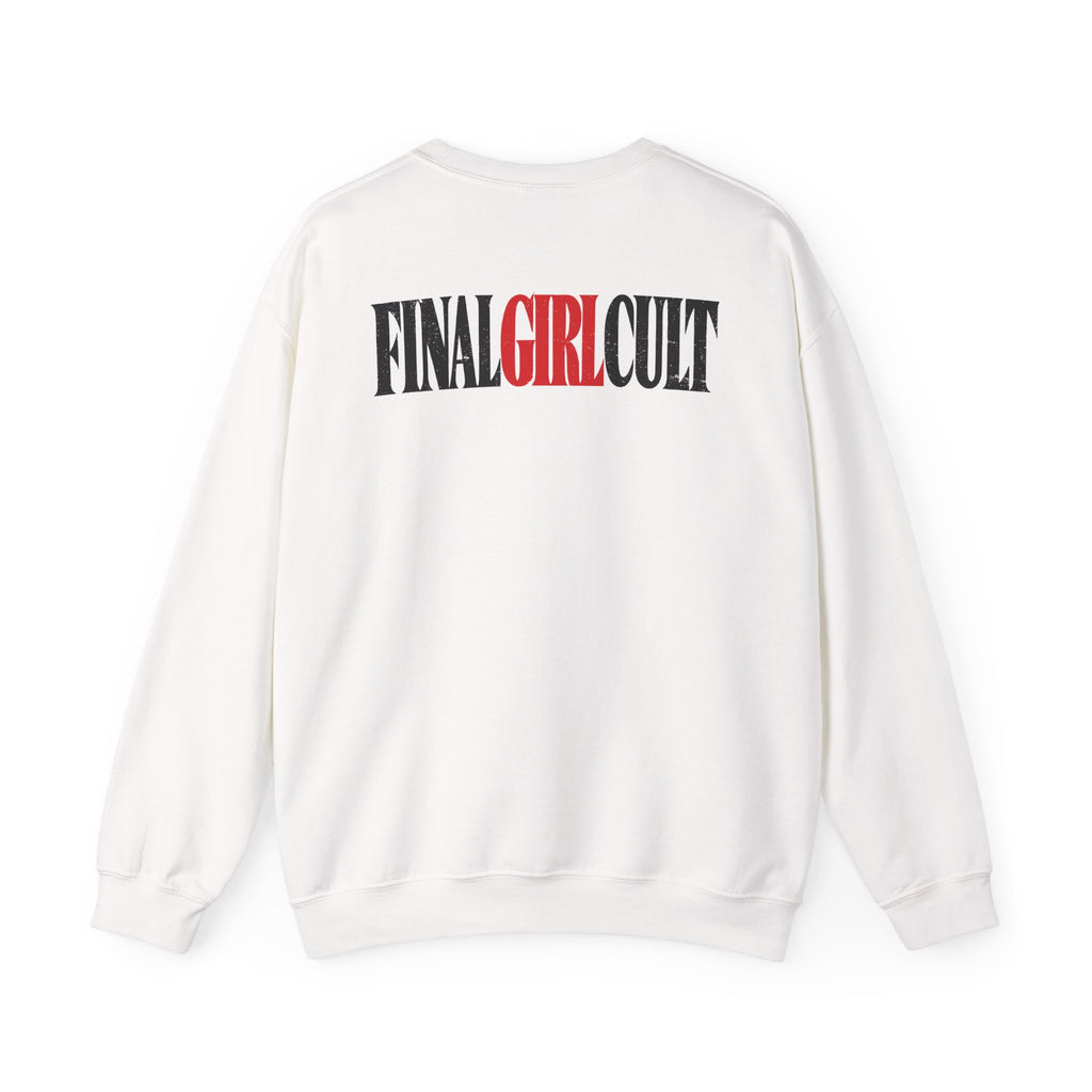 I'll Be Right Back | Final Girl Cult Crewneck