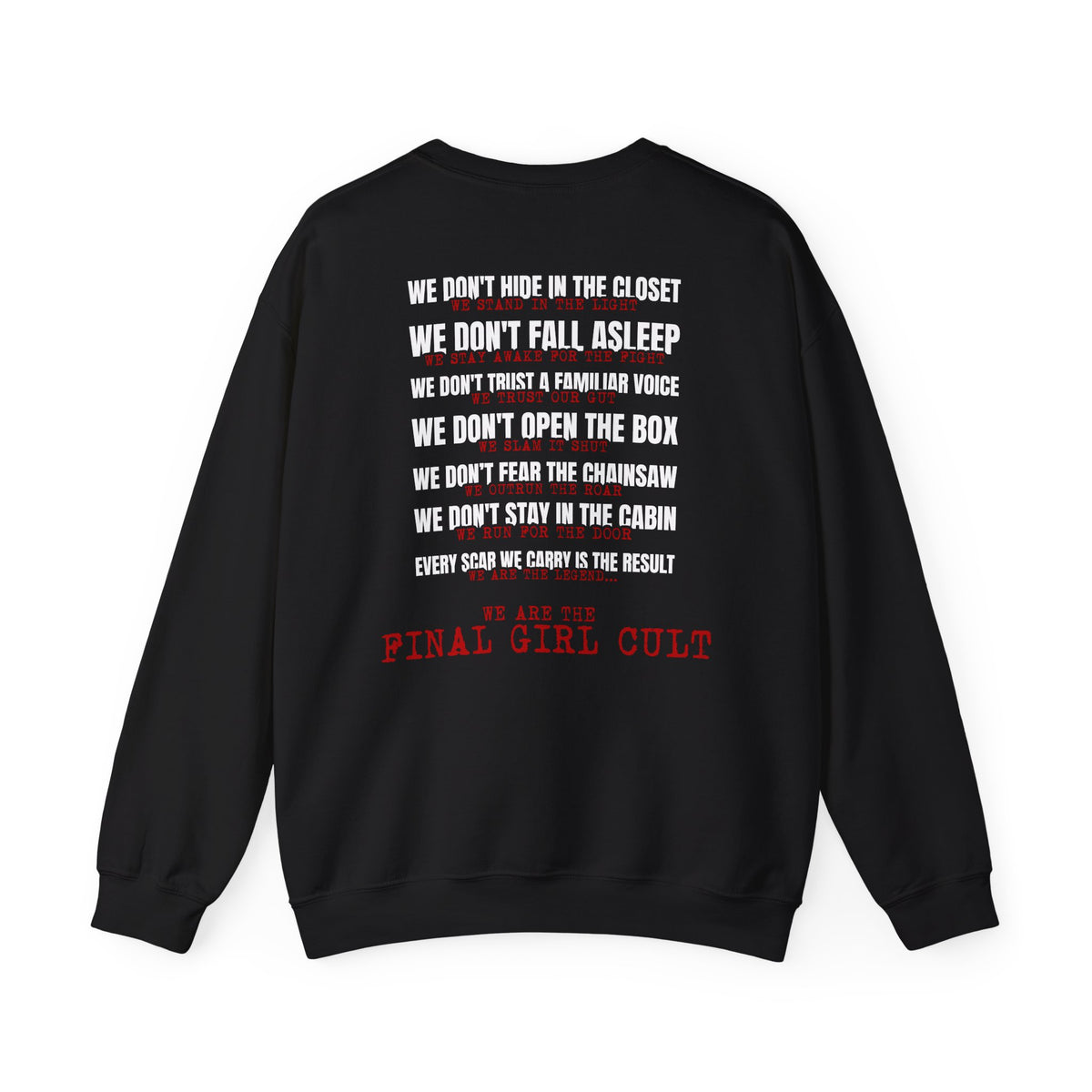 Creed | Final Girl Cult Crewneck