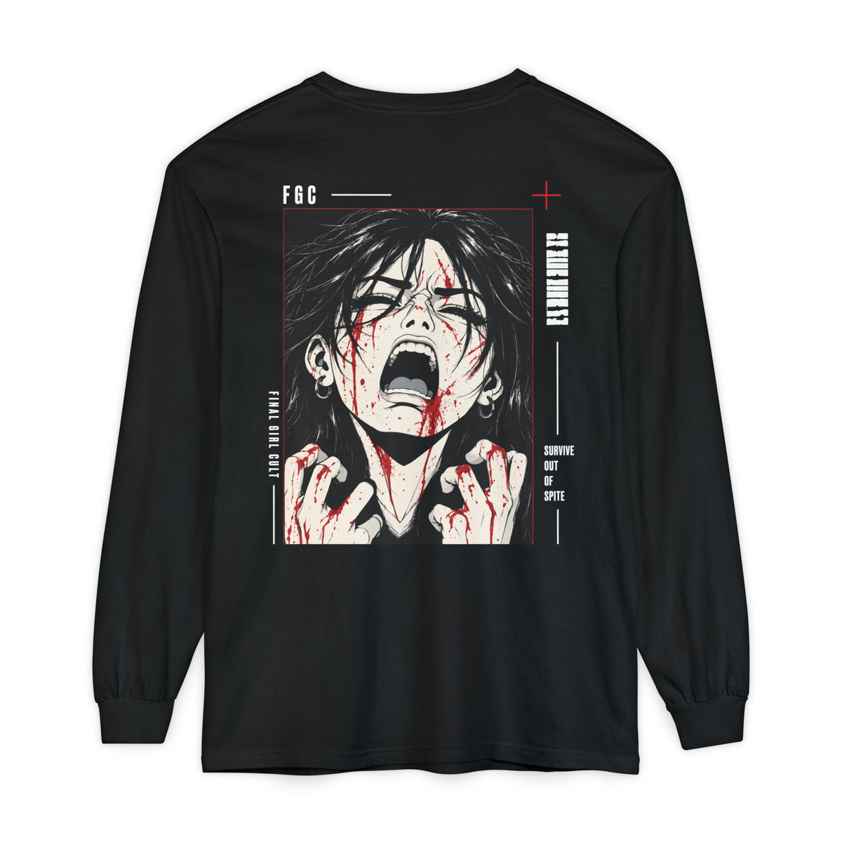 Survive Out Of Spite | Final Girl Long Sleeve T-Shirt